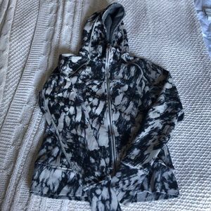Marble lululemon scuba hoodie